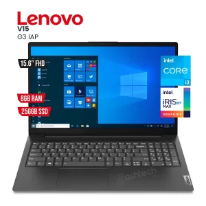 Laptop LENOVO V15 G3 IAP- INTEL CORE I3 1215U, 8GB RAM, SSD 256GB, 15.6"FULL HD