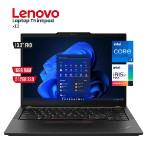 Laptop Thinkpad x13 Intel i711av16gb512gb13.3FHDWin 10