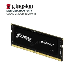 MEMORIA SODIMM KINGSTON FURY DDR5 32GB 4800 mhz