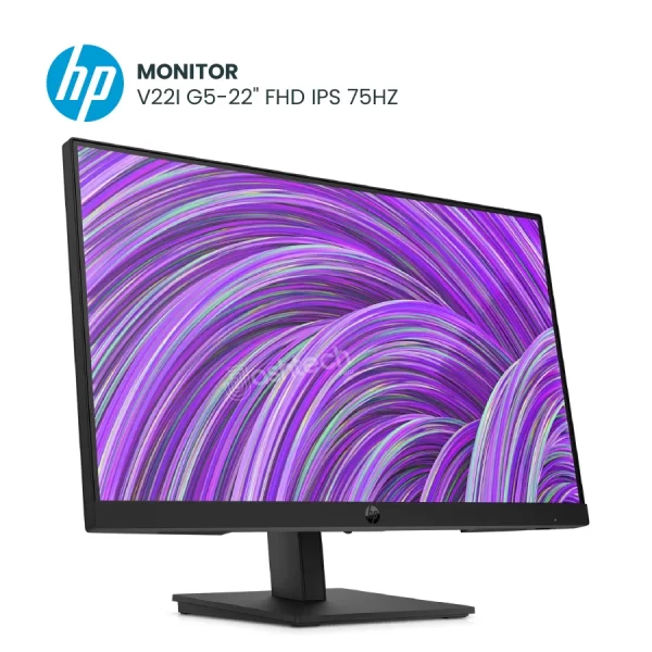 MONITOR HP V22I G5-22 FHD IPS 75HZ, VGA, DP, HDMI