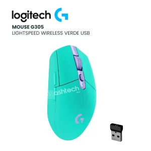 MOUSE LOGITECH G G305 LIGHTSPEED WIRELESS VERDE USB