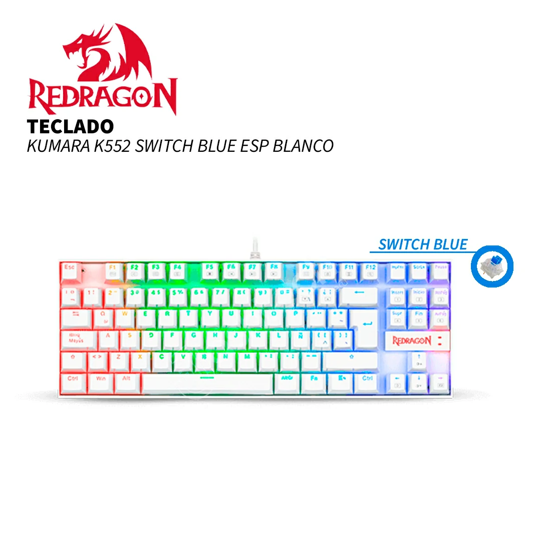 REDRAGON DRAGONBORN K630W-RGB WHITE