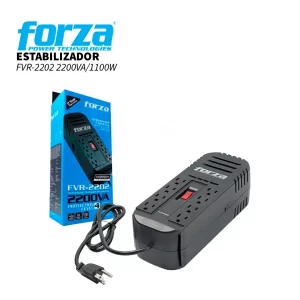 ESTABILIZADOR FORZA FVR-2202 2200VA-1100W