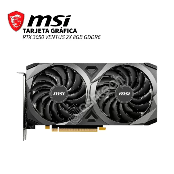 TARJETA GRÁFICA MSI RTX 3050 VENTUS 2X 8GB GDRR6