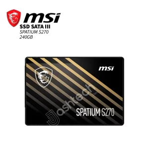 ssd sata III msi 240gb spatium s270