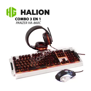 COMBO GAMER HALION 3 EN 1 PANZER HA-860C