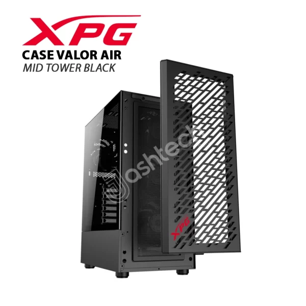 Case XPG VALOR AIR MID TOWER 4 FAN BLACK 2