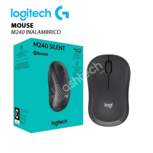 Mouse LOGITECH M240 SILENT WIRELESS BT BLACK 1