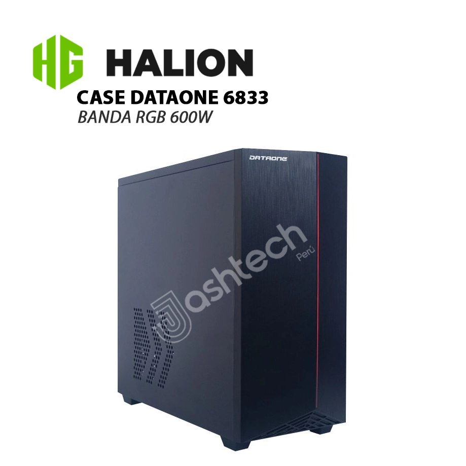 CASE Micro ATX DATAONE 6833 BANDA RGB 600W