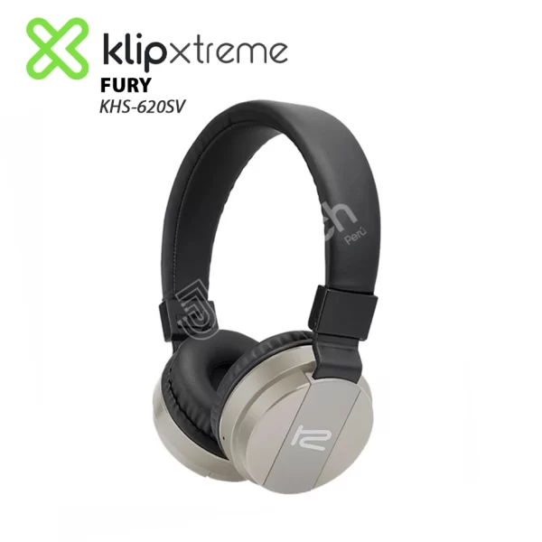 AUDIFONO KLIP-XTREME FURY ( KHS-620SV ) BT SILVER 3