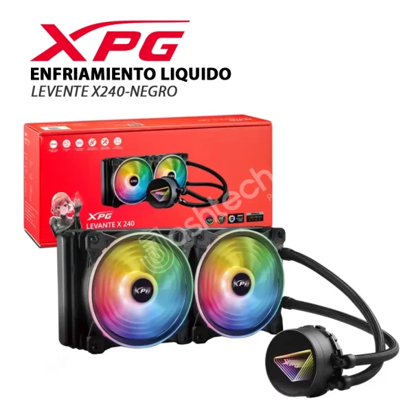 ENFRIADOR LIQUIDO ADATA XPG LEVENTE X240-NEGRO