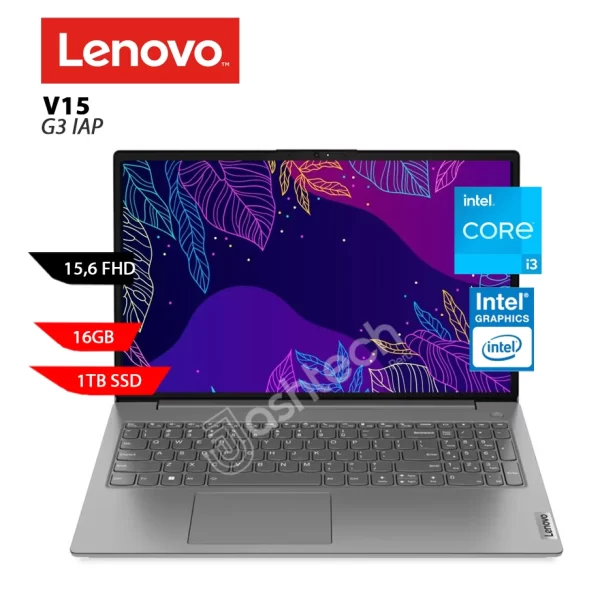 LAPTOP LENOVO V15 G3 IAP- I3 1215U, 16GB, SSD 1TB, 15.6 FHD