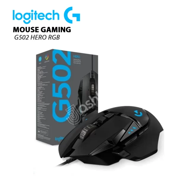 MOUSE LOGITECH GAMING G502 HERO RGB