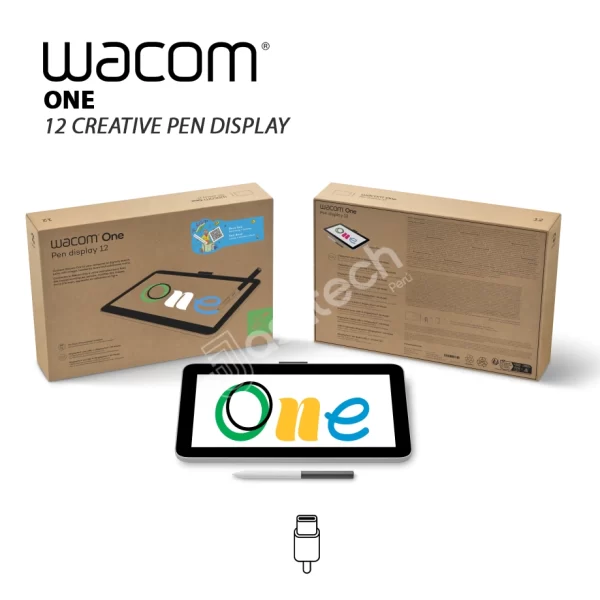 PANTALLA GRAFICA WACOM ONE 12 CREATIVE PEN DISPLAY