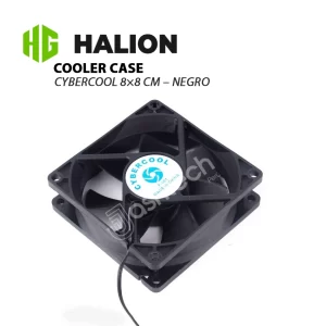 Cooler CASE CYBERCOOL 8×8 CM – NEGRO
