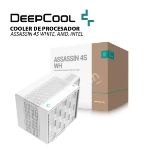 Cooler DE PROCESADOR DEEPCOOL ASSASSIN 4S WHITE, AMD, INTEL