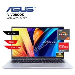 Laptop ASUS VIVOBOOK 15 M1502YA-NJ107, AMD RYZEN 7 7730U, 512GB, 16GB, 15.6"FHD