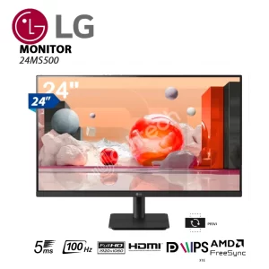 Monitor LG 24MS500, 100HZ, HDMI, 24"