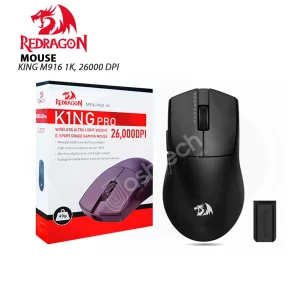 Mouse REDRAGON K1NG PRO (1K HZ) WIRELESS BLACK
