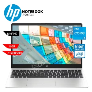 Laptop HP 250 G10 I5-1334U, 16GB, SSD512GB, 15.6"