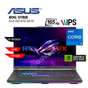 Laptop GAMING ASUS ROG G614JV-AS74, INTEL CORE I7 13650HX, 16GB, SSD 1TB, RTX 4060 8GB, 16",  W11