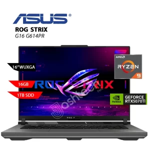 Laptop ASUS ROG STRIX G16 G614PR AMD RYZEN 9 8940HX, 16GB DDR5, SSD1TB, RTX5070TI, W11