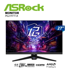 Monitor ASROCK PHANTOM GAMING 27" PG27FFT1A FHD 180HZ 1MS