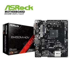 Placa MADRE ASROCK B450M-HDV 2 SLOT